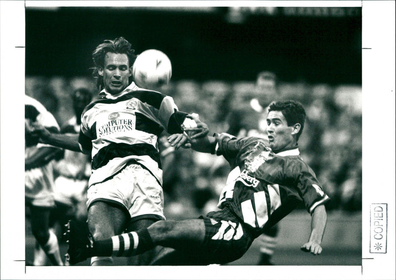 Football game - Vintage Photograph