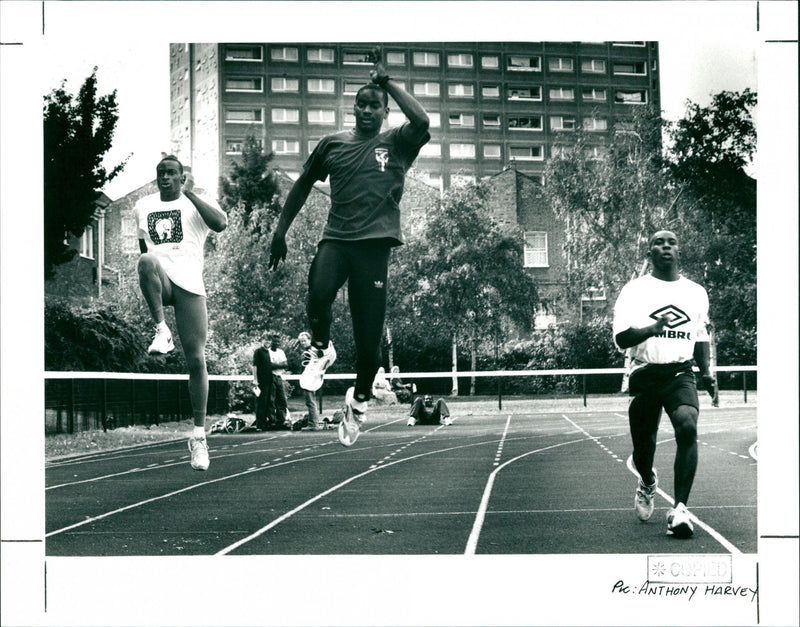 Athletes - Vintage Photograph