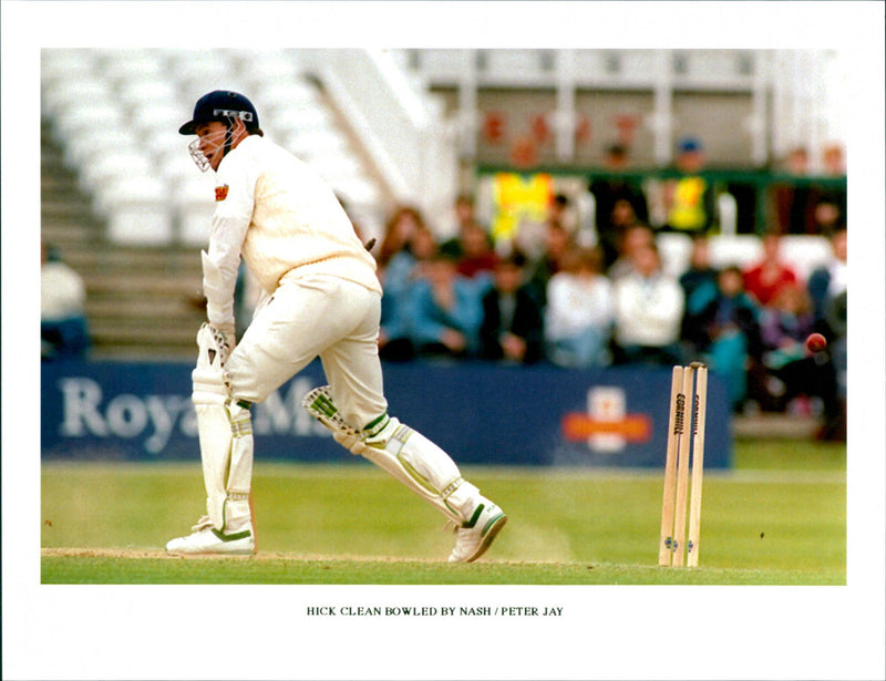 Graeme Hick - Vintage Photograph