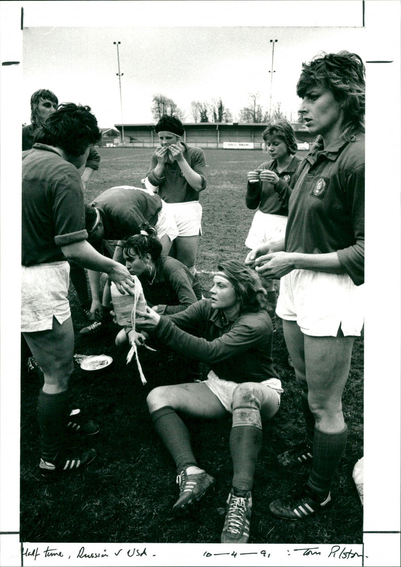 Russia v USA - Vintage Photograph