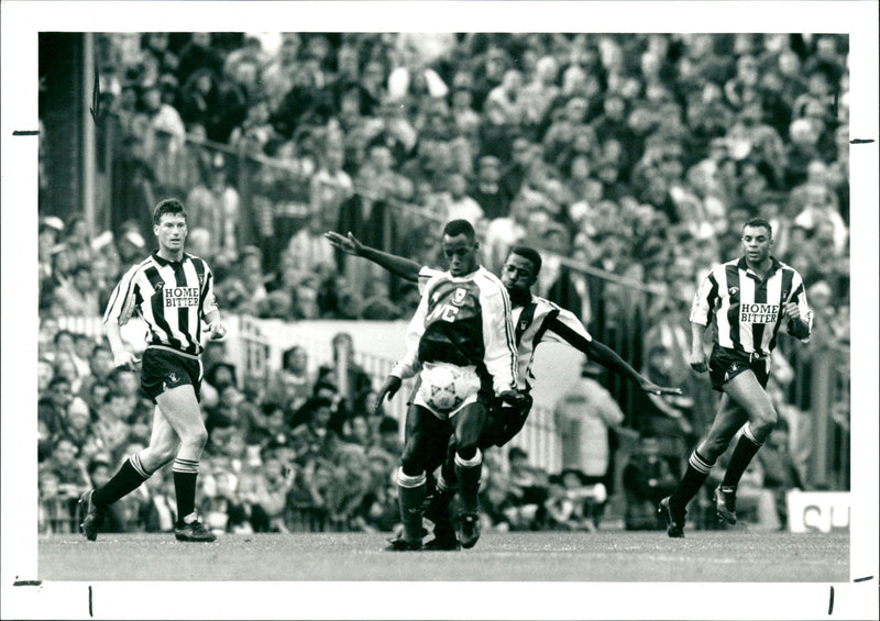 Football Match - Vintage Photograph