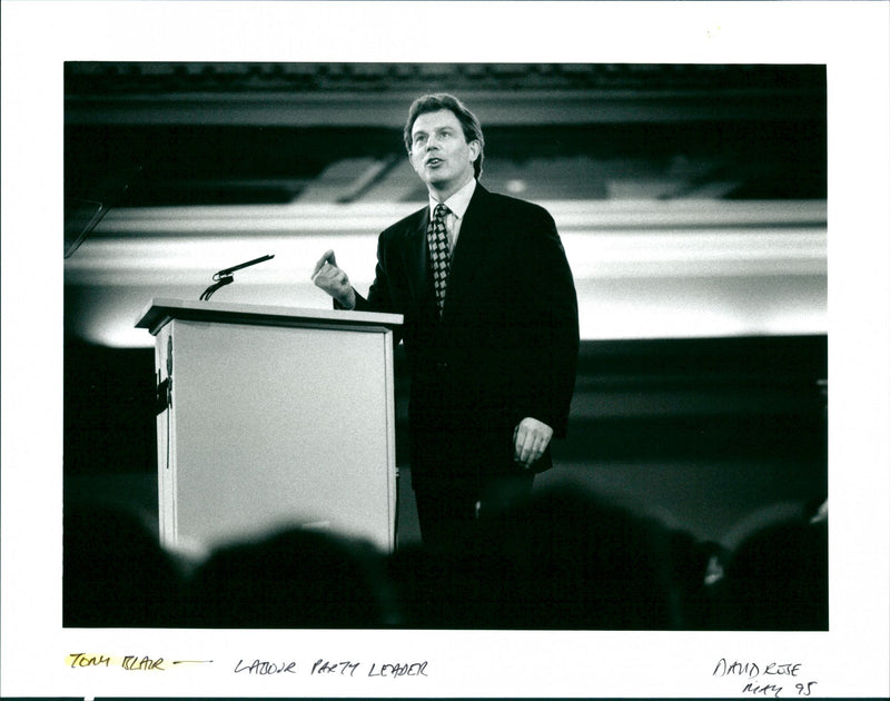 Tony Blair - Vintage Photograph