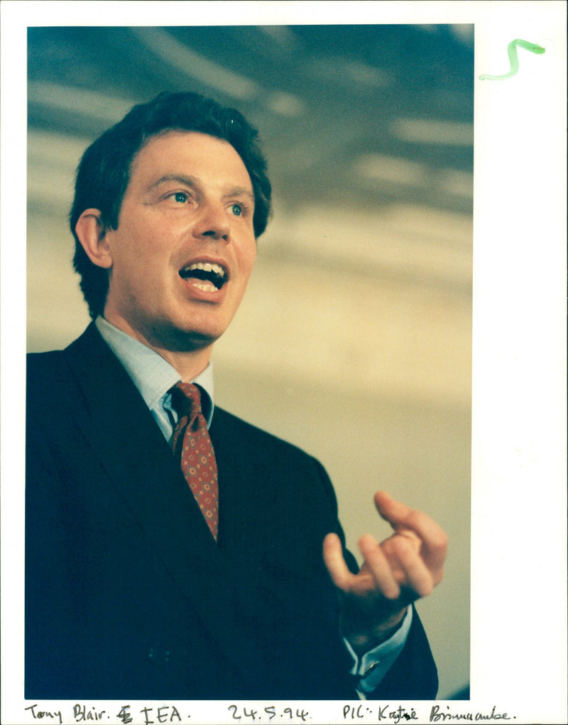 Tony Blair - Vintage Photograph