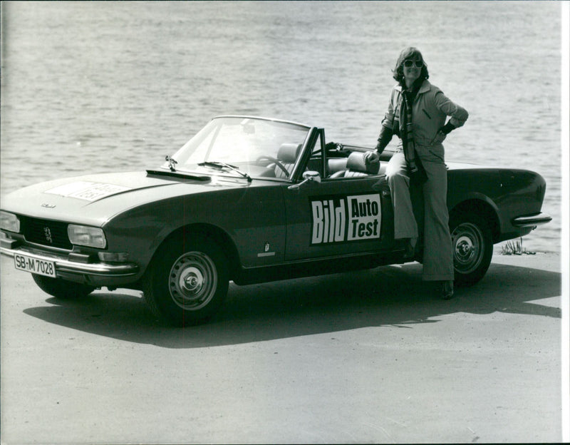Peugeot Cabrio 504 1982 - Vintage Photograph