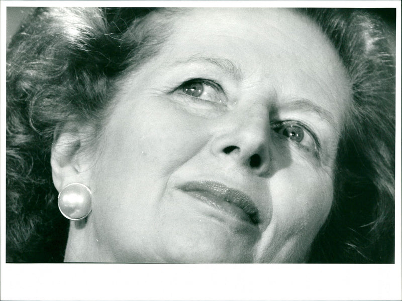 Margaret Thatcher - Vintage Photograph