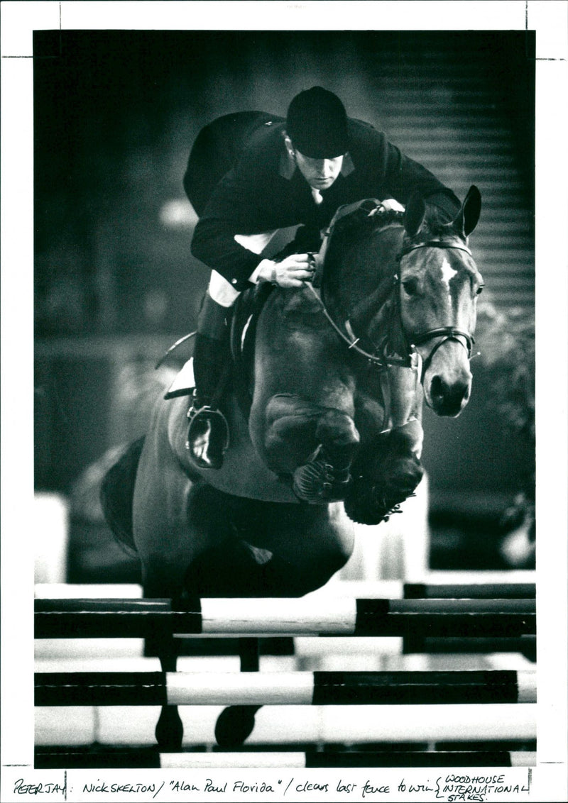 Nick Skelton - Vintage Photograph