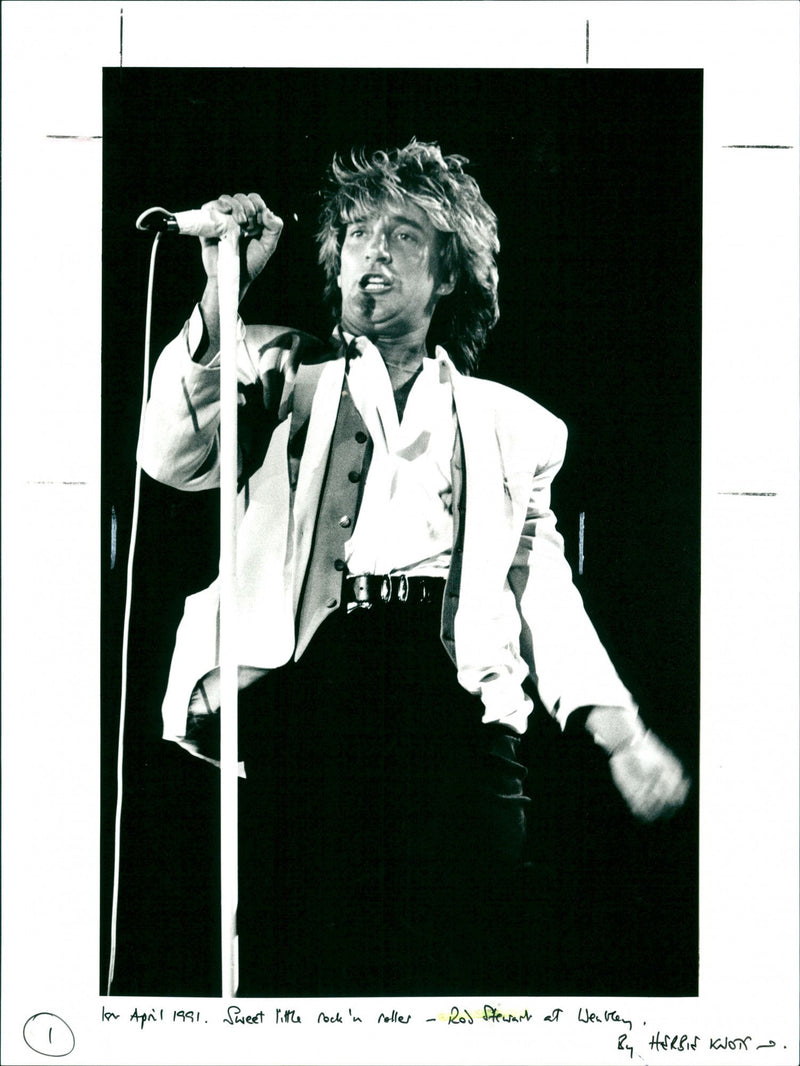 Rod Stewart - Vintage Photograph