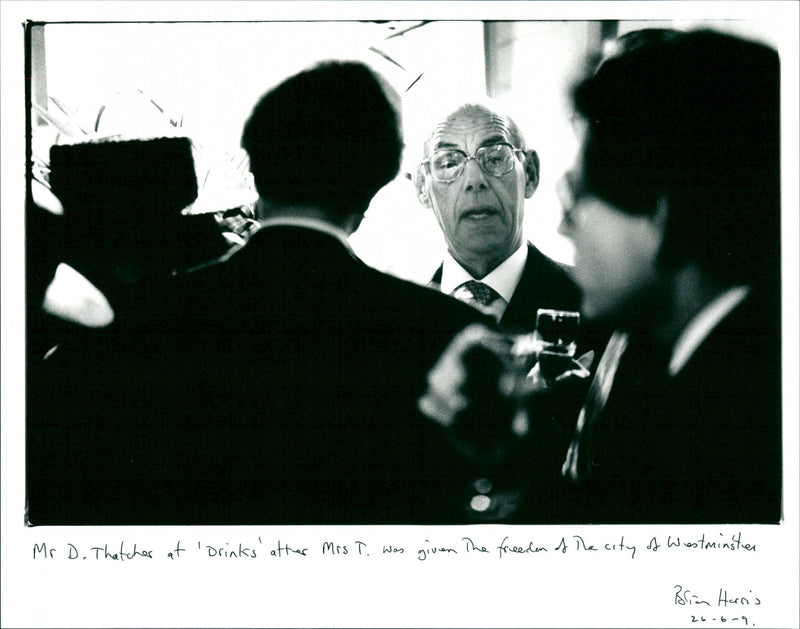 THATCHER DENNIS - BY HARRIS BRIAN DENNIS - Vintage Photograph