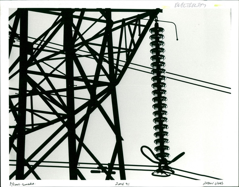 Electricity - Vintage Photograph