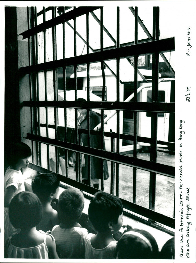 VON

 JOHN, KONG, HONG - Vintage Photograph