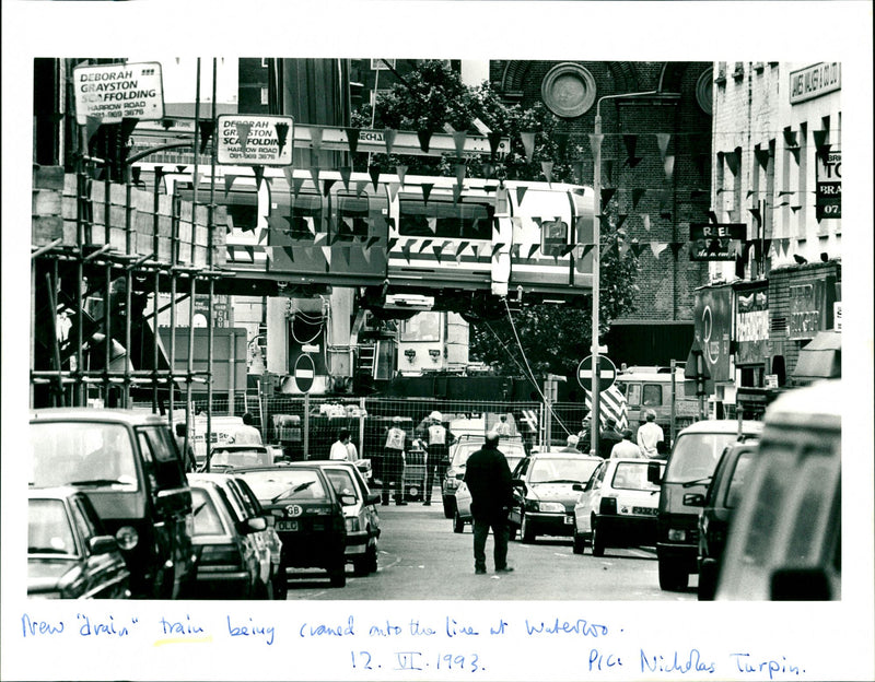 Drain Train - Vintage Photograph