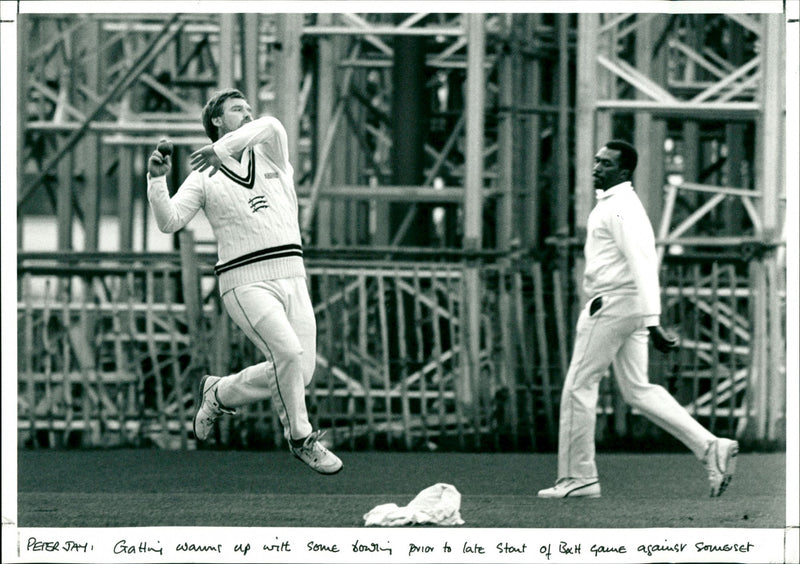 Mike Gatting - Vintage Photograph