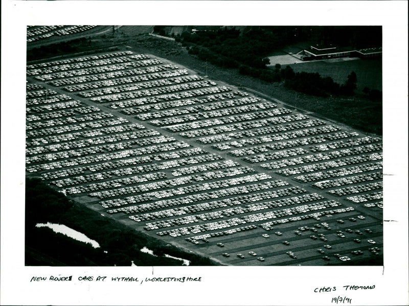 Car Plant - Vintage Photograph
