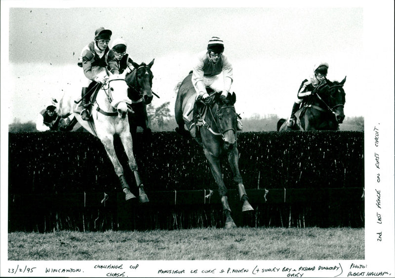 Challenge Cup Chase - Vintage Photograph
