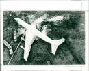 Plane crash - Vintage Photograph