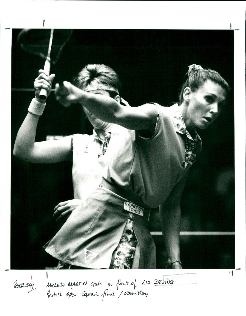 Michelle Martin and Liz Irving - Vintage Photograph