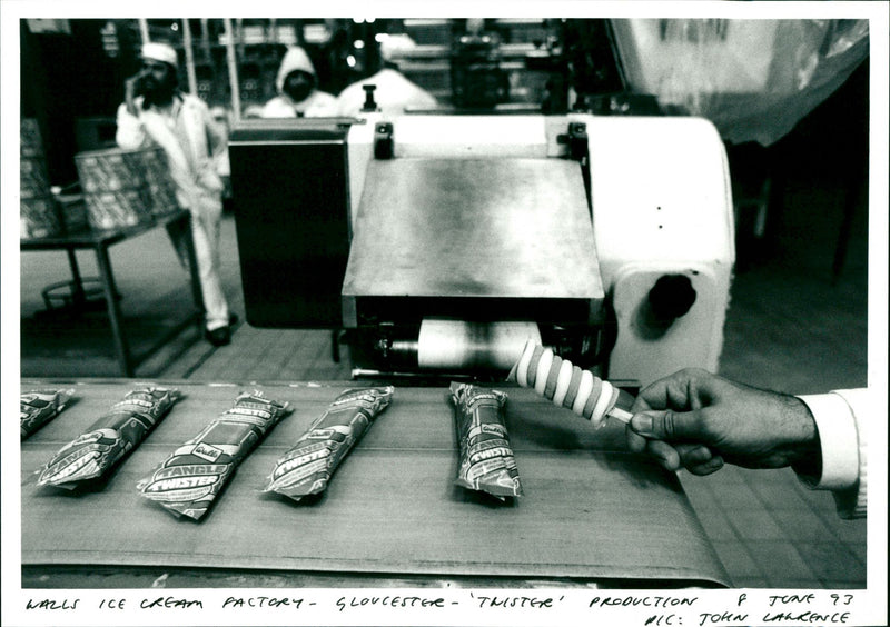 Walls ice cream factory - Vintage Photograph