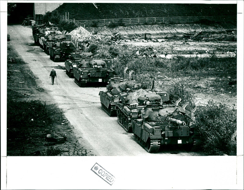 Tanks - Vintage Photograph