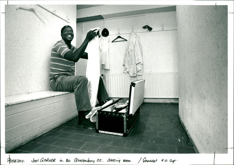 Joel Garner - Vintage Photograph