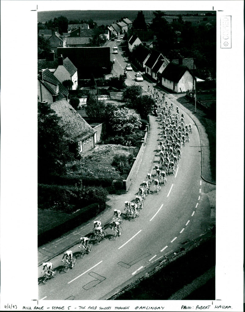 Milk Race - Vintage Photograph