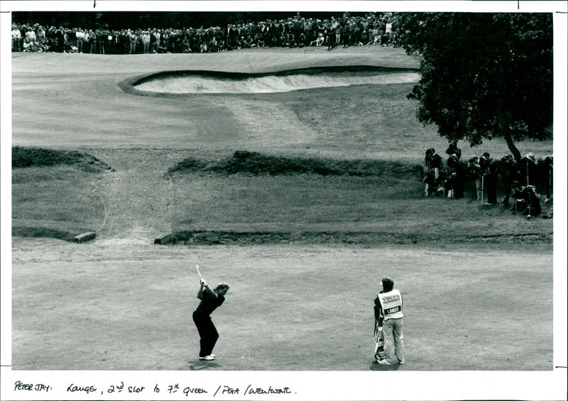 Bernhard Langer - Vintage Photograph