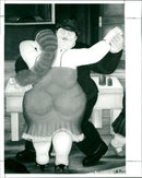 Botero's The Dancer - Vintage Photograph