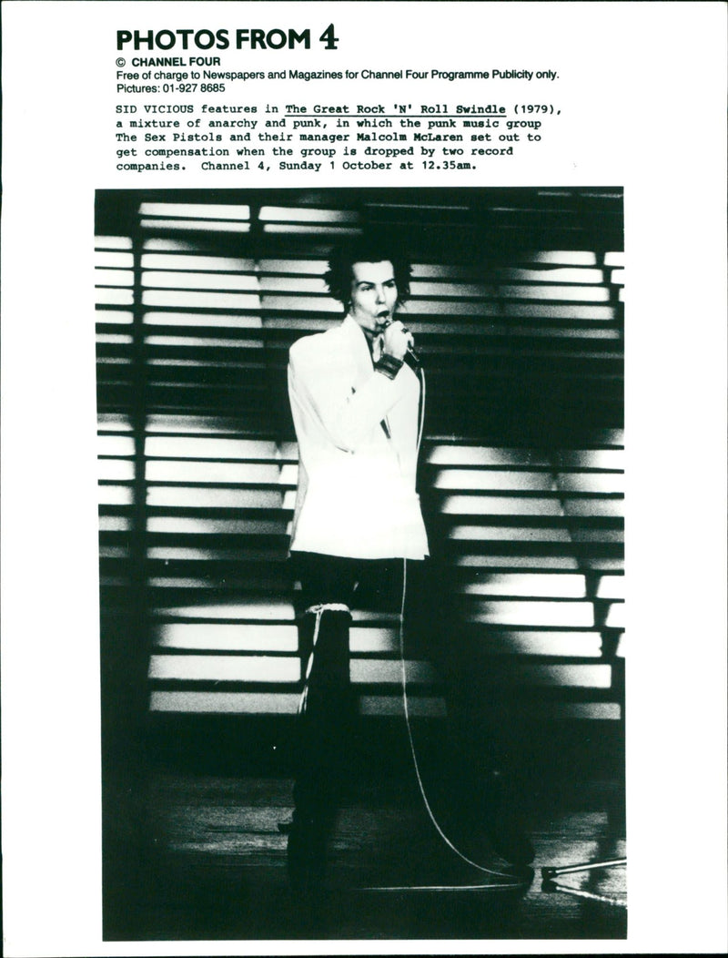 1979 MUSIC ROCK - Vintage Photograph