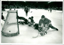 Ice Hockey, Monday, 23rd April - Vintage Photograph