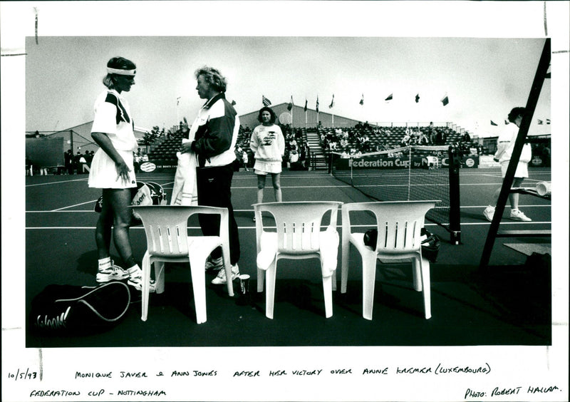 Monique Javer and Ann Jones - Vintage Photograph