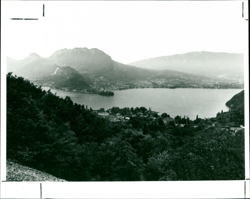 Lake Annecy - Vintage Photograph