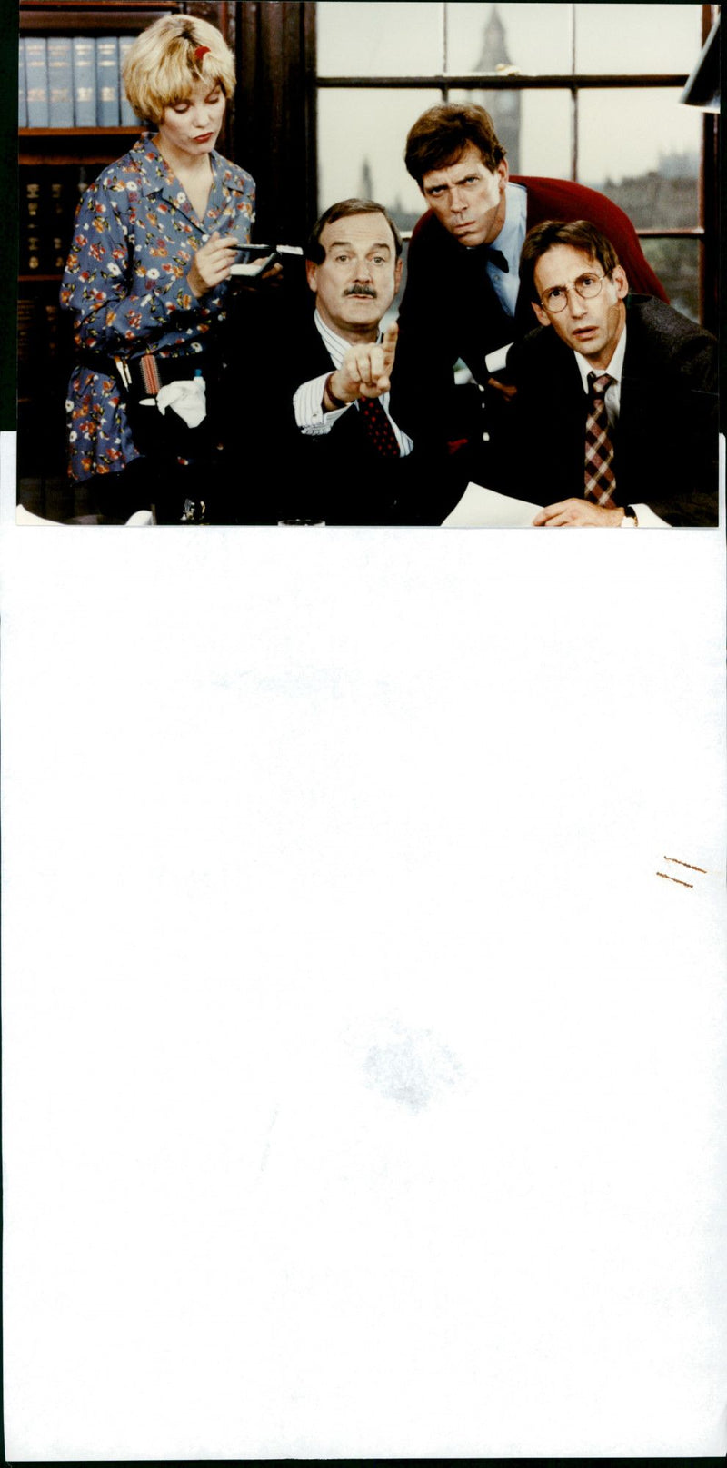 1995 JOHN BRITISH WRITER TELEVISION POLITICIAN - Vintage Photograph