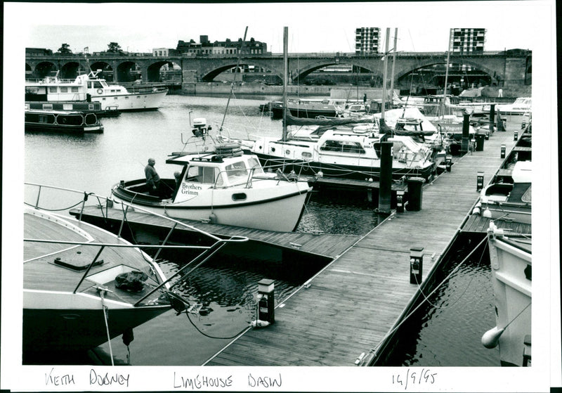 Limehouse Basin - Vintage Photograph