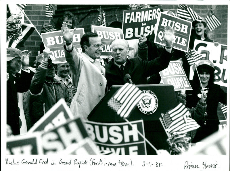 George Bush - Vintage Photograph