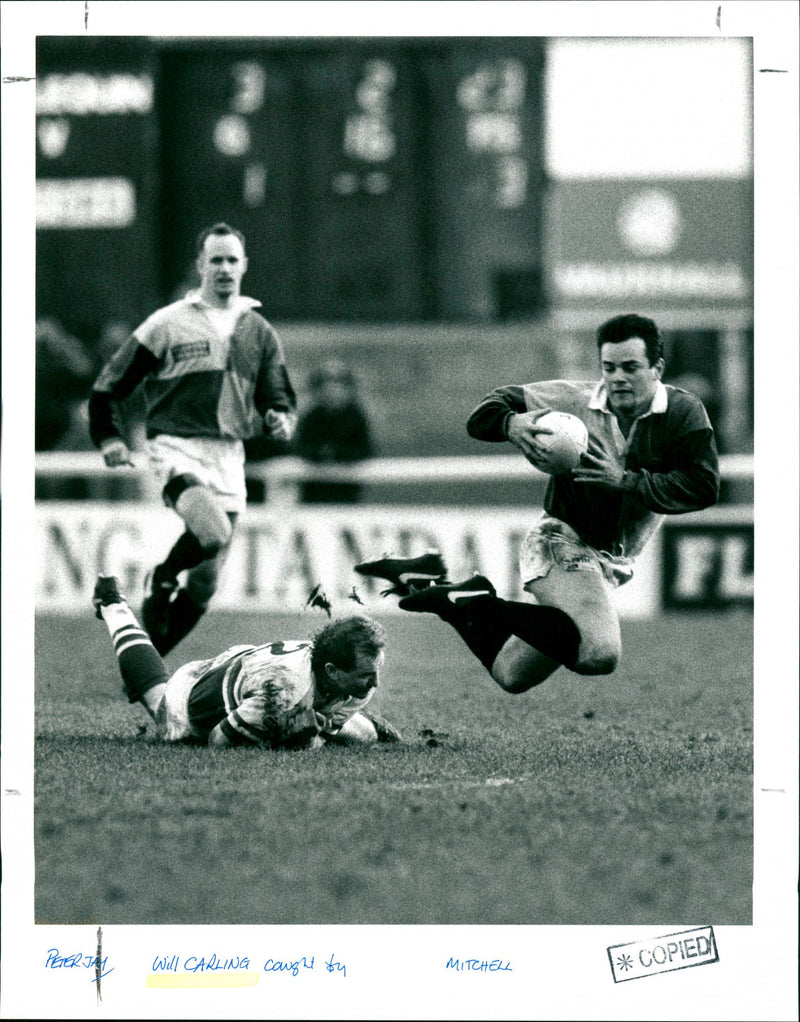 Will Carling - Vintage Photograph