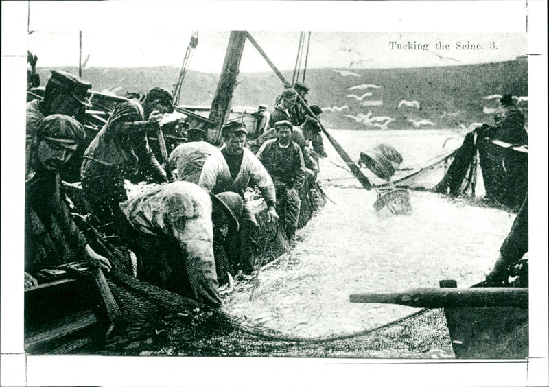 Tucking the Seine - Vintage Photograph