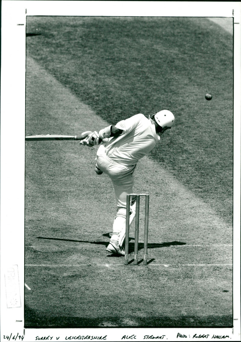 Alec Stewart - Vintage Photograph