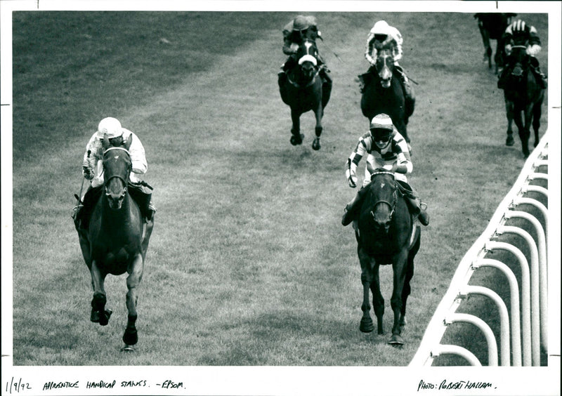 Apprentice Handicap Stakes - Vintage Photograph