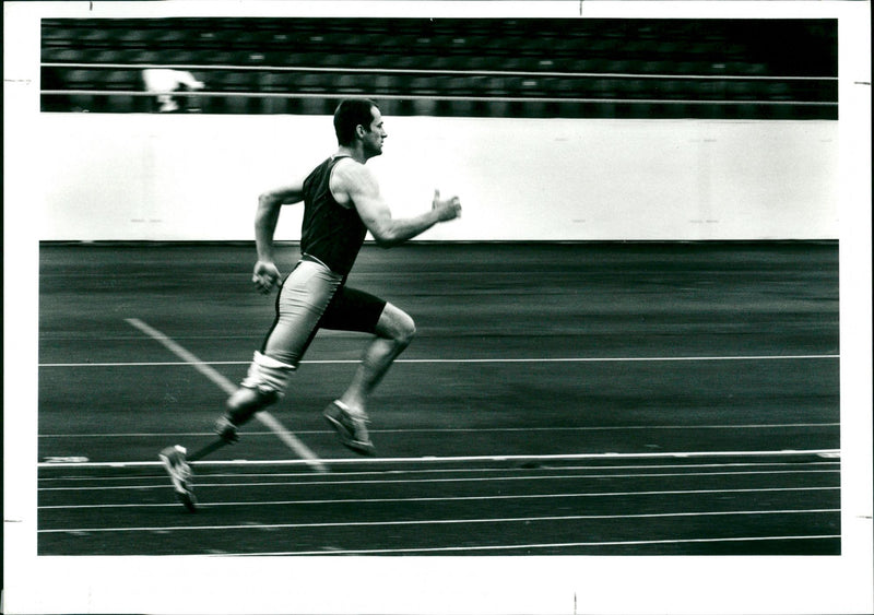 Track and Field - Vintage Photograph