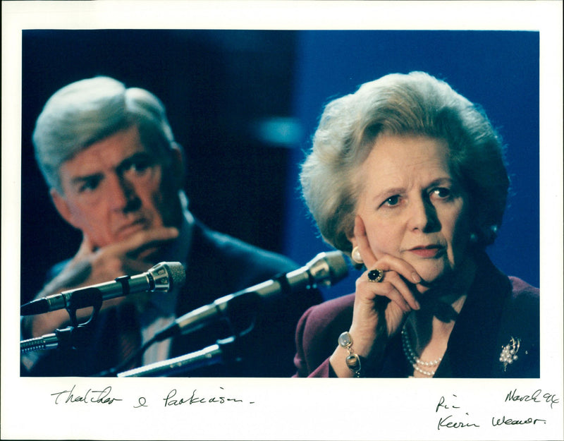 Margaret Thatcher - Vintage Photograph