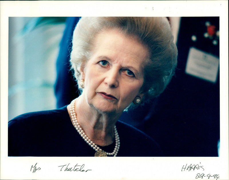 Margaret Thatcher - Vintage Photograph