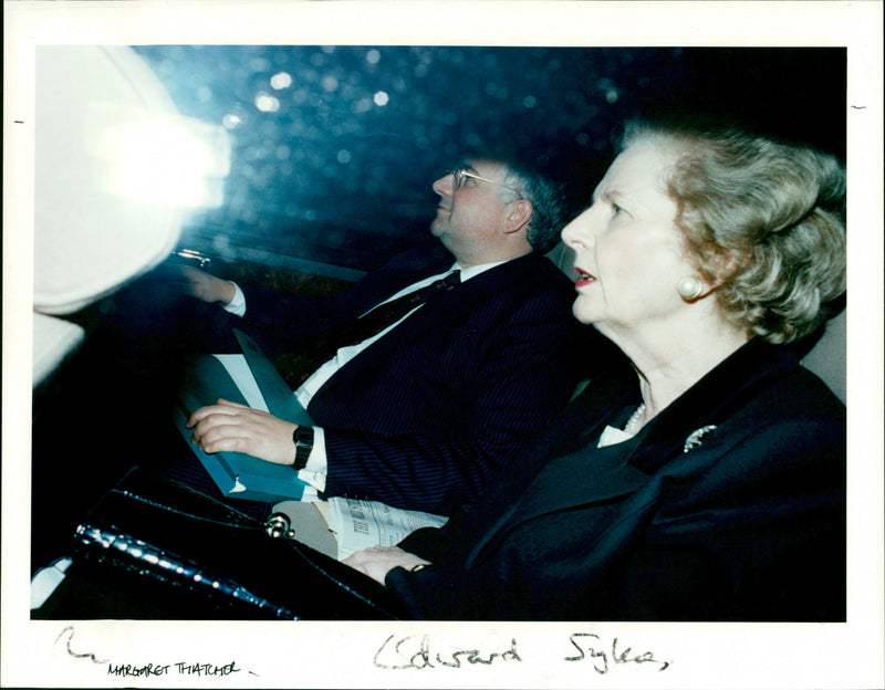 Margaret Thatcher - Vintage Photograph