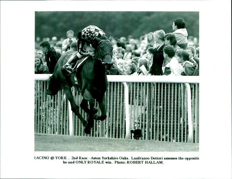 Racing @York - Vintage Photograph