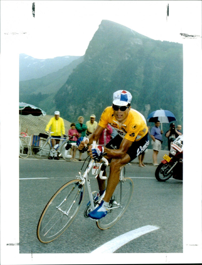 Cycling - Vintage Photograph