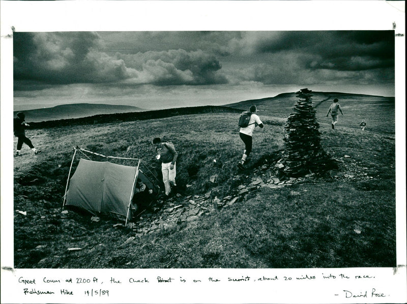 Fellsman Hike - Vintage Photograph