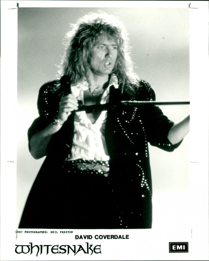 David Coverdale - Vintage Photograph