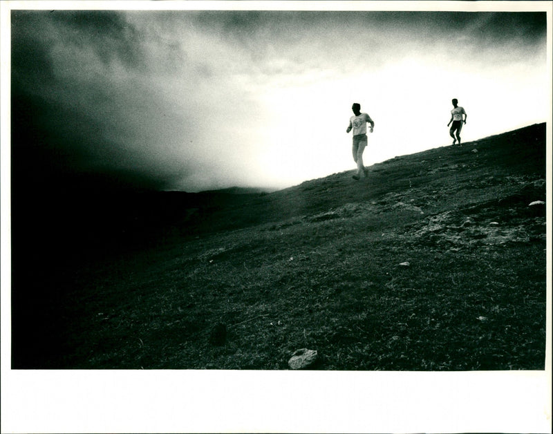 Fell Running - Vintage Photograph