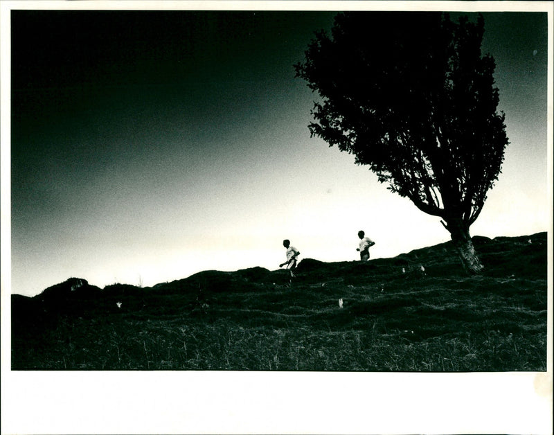 Fell Running - Vintage Photograph