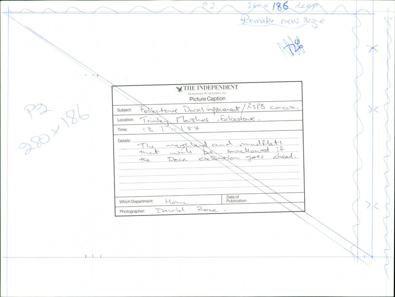 Felixstowe Docks - Vintage Photograph