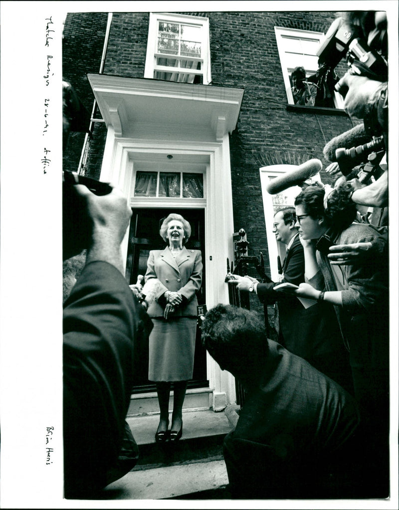 Margaret Thatcher - Vintage Photograph