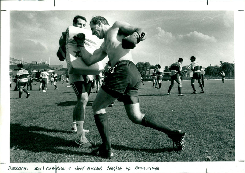 David Campese - Vintage Photograph